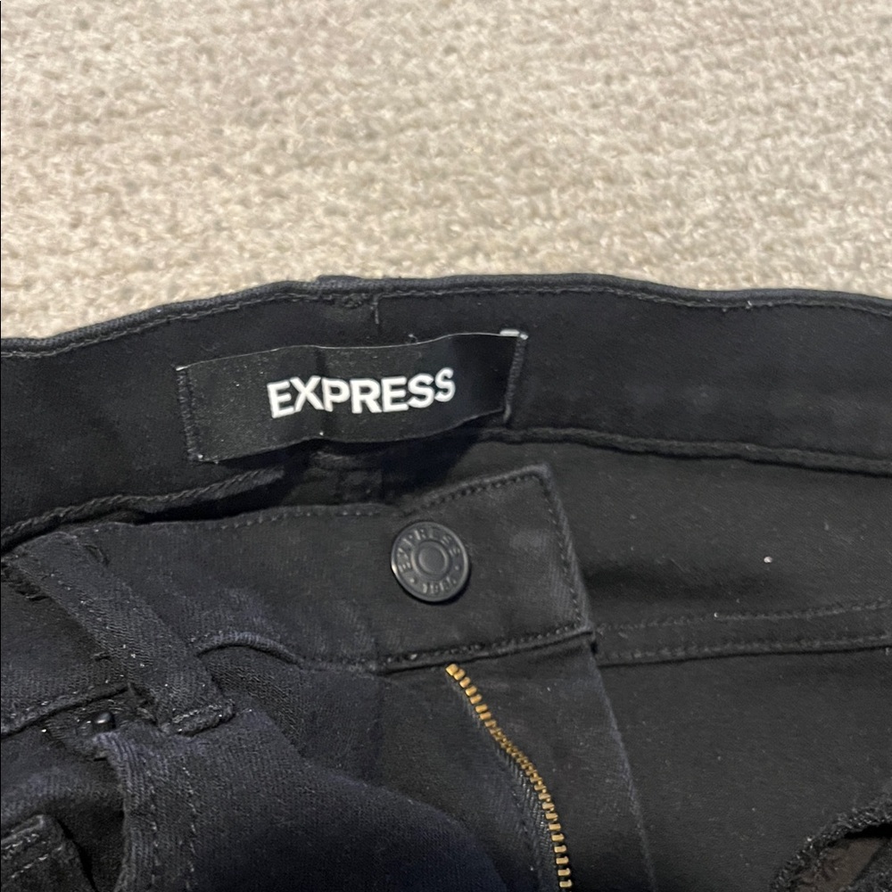 Express Women's Black Skinny Jeans